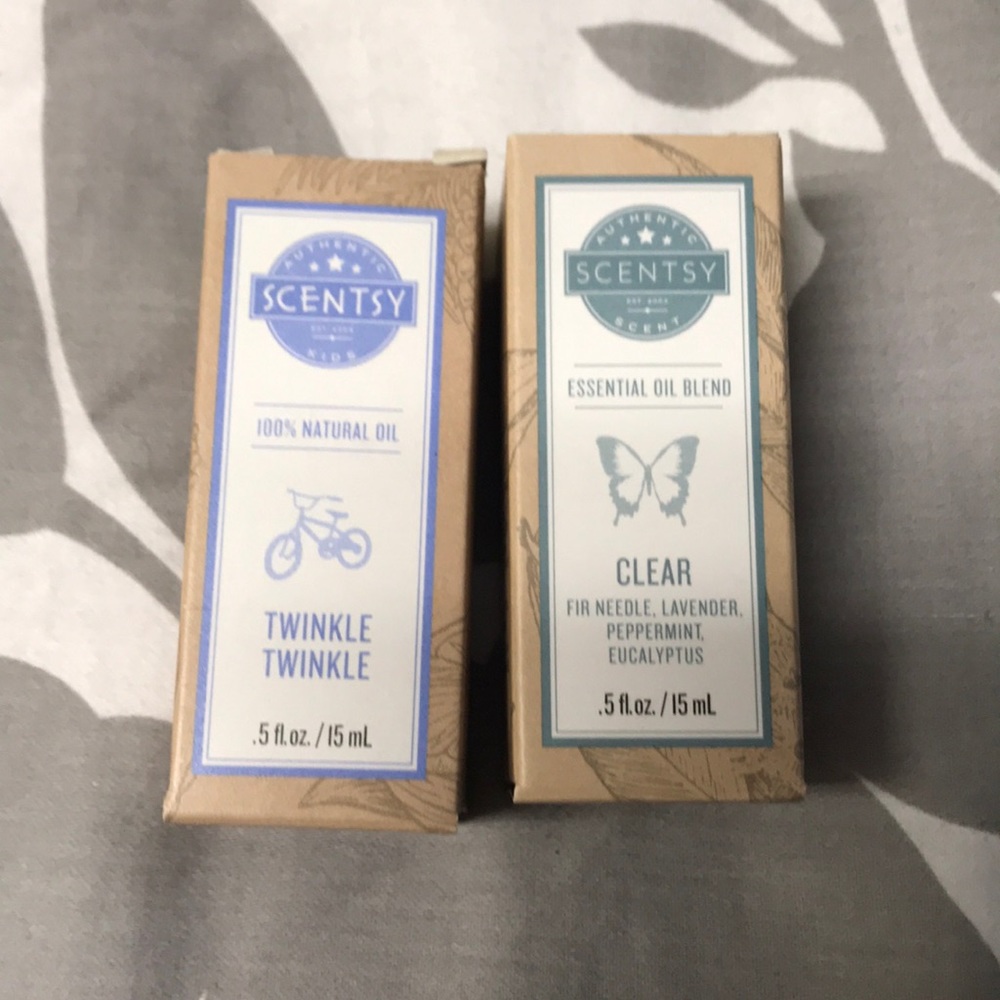 *NEW* Scentsy Twinkle Twinkle/Clear Essential Oils